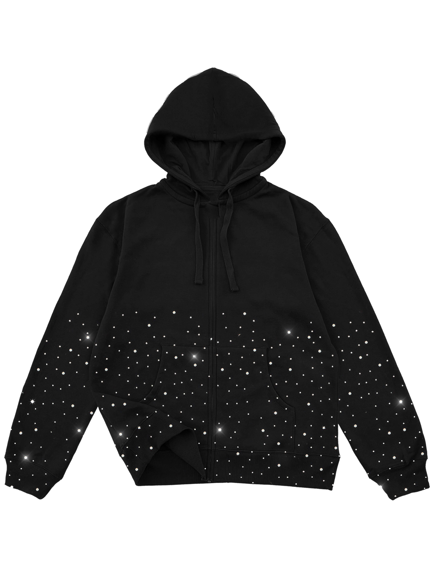 Crystal Zip-Up Hoodie