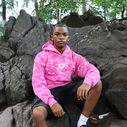 Pink Camo Hoodie