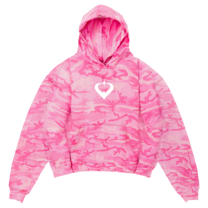 Pink Camo Hoodie